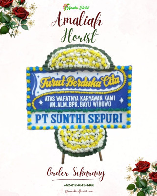 Papan Bunga Duka di Sungai Betung