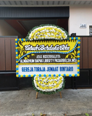 Papan Bunga Duka di Sungai Betung
