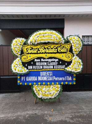 Papan Bunga Duka di Sungai Betung