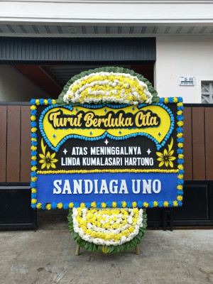 Papan Bunga Duka di Sungai Betung
